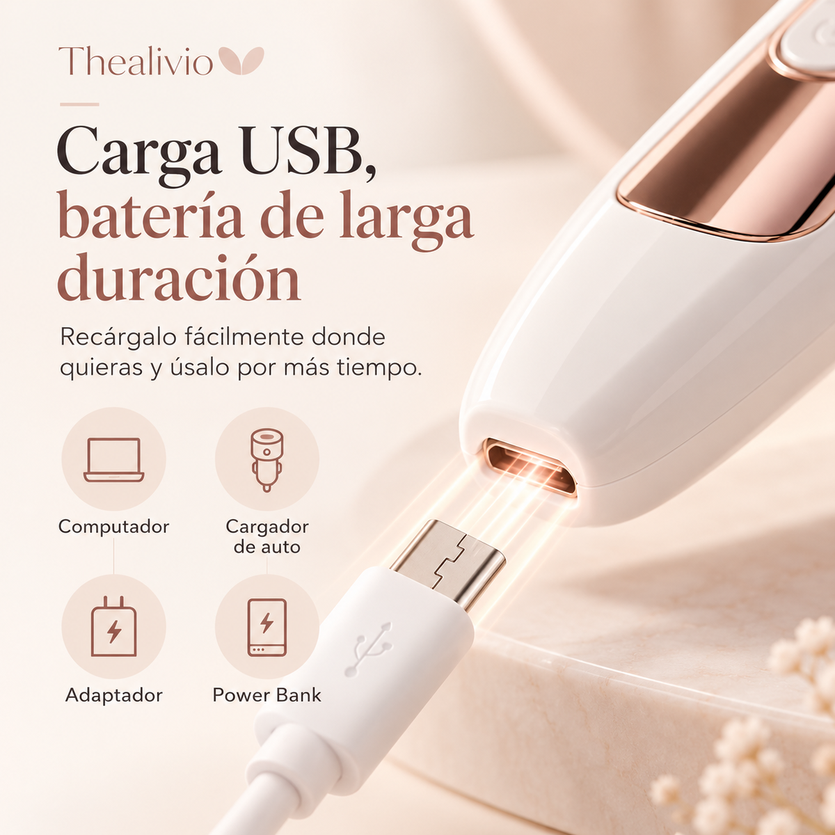 Encrespador de pestañas eléctrico